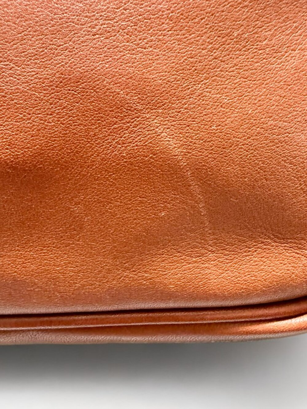 Coach Vintage British Tan Leather S-XS Double Pocket Turnlock Waist Pack 0516 - Picture 6 of 10